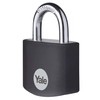 Yale - YE3B/32/116/1/BK Standardsicherheit 32 mm Aluminium Vorhängeschloss - Schwarz