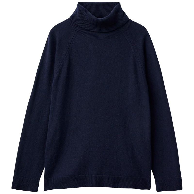 United Colors of Benetton Women's Sweater, Dark Blue 66U