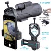 ANQILAFU 12x50 HD Monocular with Smartphone Holder