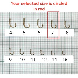 PRO FILSTAR Fishing Hook Set with Leader Pack of 10, Size 7, Mono Fishing Line 50 cm, Diameter 0.18 mm - Tench & White Fish Tied Hooks - Fishing Hook - Leader Line - Monofilament Leaders - Sport Set