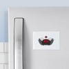 CafePress Winged Puck Magnets Rectangle Magnet, 2"x3" Refrigerator Magnet (10