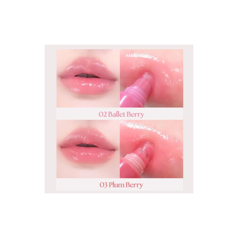 HEVEBLUE [HEVEBLUE]Pentaberry Panthenol Repair Lip Treatment (4 colors)