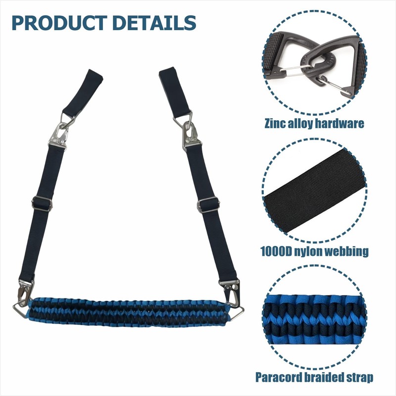 Adjustable Wheelchair Footrest Strap with Buckles – Universal Foot Sling