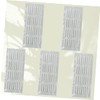 VICASKY 160pcs Eyelash Rods for Eyebrow Grooming Tools Heat Eyelash