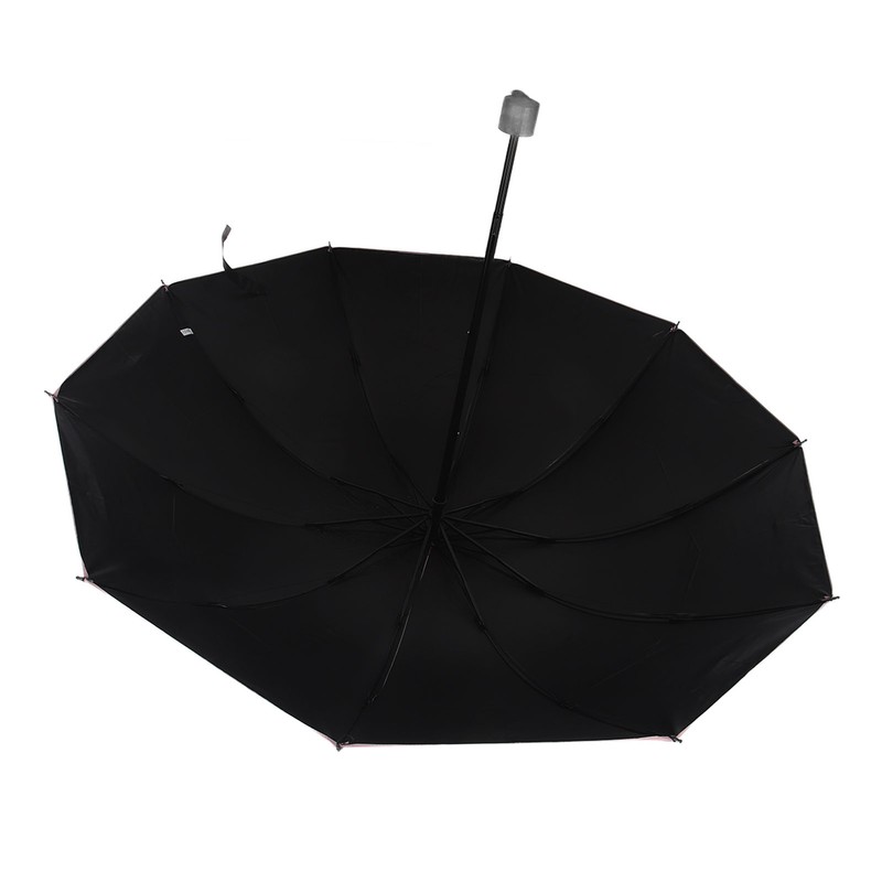 Folding Umbrella 10 Ribs Manual Opening Closing Dual Purpose UV