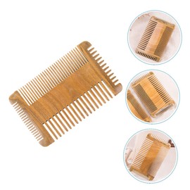 Mikinona Wooden Fine Tooth Comb Dandruff Comb for Women Hair Styling Tool Massage Comb Hair Comb Green Sandalwood