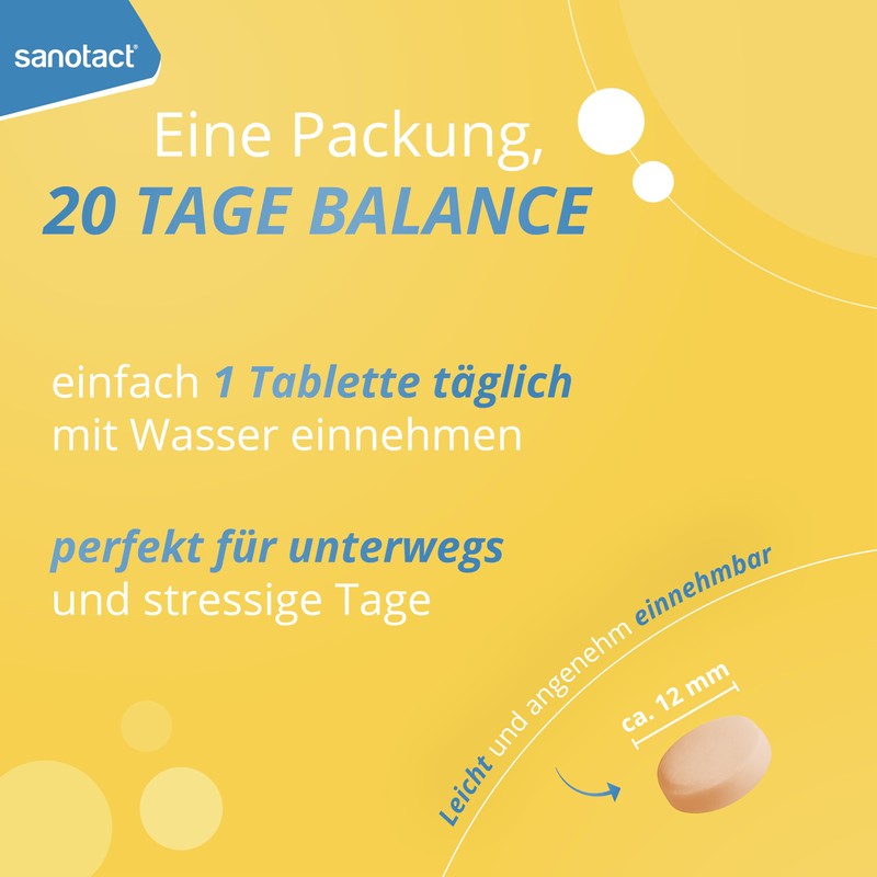 sanotact Happiness (20 Tablets) • Natural Mood Enhancer High Dose