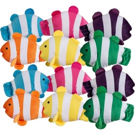 Fun Express Plush Clown Loach Fish - Toys - VBS Vacation Bible School Supplies/Decor - 12 Pieces
