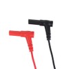 1 Pair Multimeter Measuring Cable Banana Plug for Testing Hook
