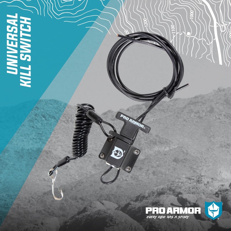 Pro Armor A040021 Pro Series Universal Kill Switch, Black