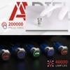 APIELE 19mm 12V Momentary Speaker Horn Push Button Toggle Switch