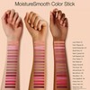 Neutrogena MoistureSmooth Color Stick, Lipstick, 140 Pink Grapefruit, 0.11 Oz