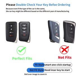 Funda de TPU para llavero inteligente Lexus RX ES GS LS NX RS GX LX RC LC