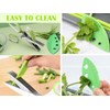 Hitopin 2 x stainless steel kitchen scissors, 5 blades herb