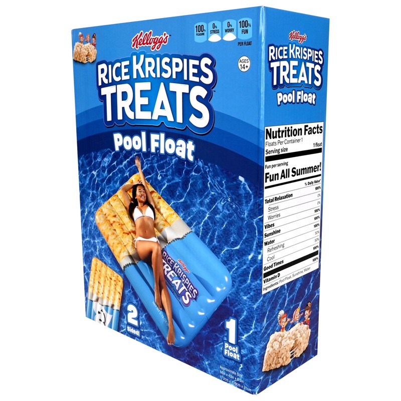 Giant Rice Krispies Pool Float, 6 Feet Extra Large Inflatable