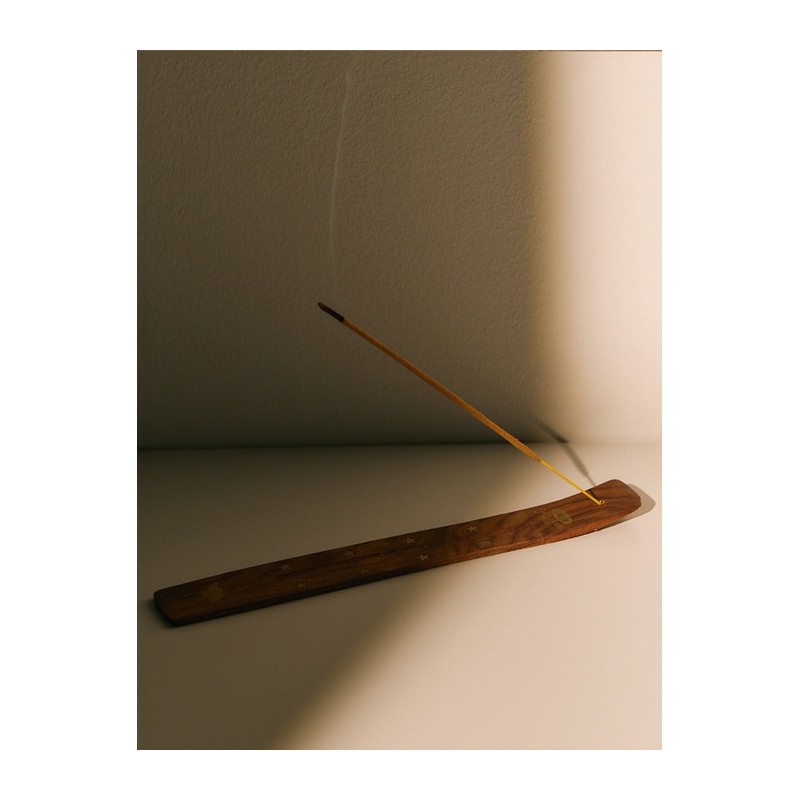 Nag Champa Sisham Wood Holder Plain / 나그참파 시샴우드 홀더