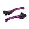 Zap Competition Lever Set for Simson Purple