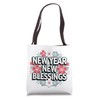 New Year New Blessings Christian Gift Women Tote Bag