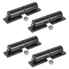 4-Pack Barrel Gate Hinge 5 inches Heavy Duty Weld-On Install