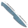 HAWK KNIVES Damascus Steel Paring Knife Blank for Knife Making