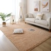 Poboton Super Soft Shaggy Area Rugs Fluffy Carpets, Indoor Area