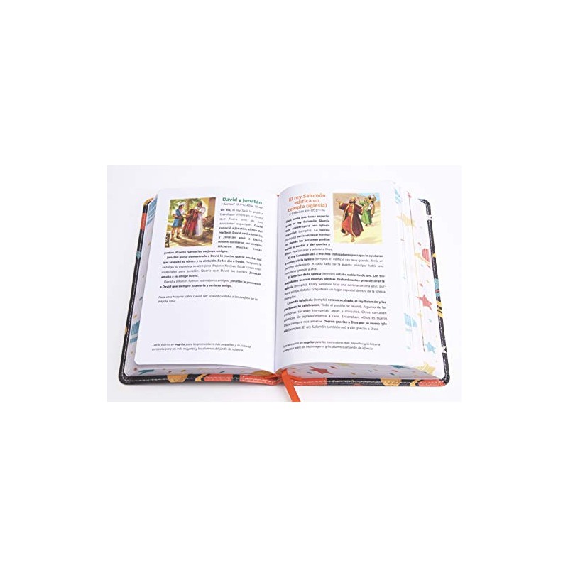 NVI Biblia Luz en mi camino cohetes, multicolor símil piel