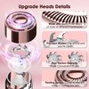 Gurelax Replacement Heads for Flawless Finishing Touch Facial Hair Remover,