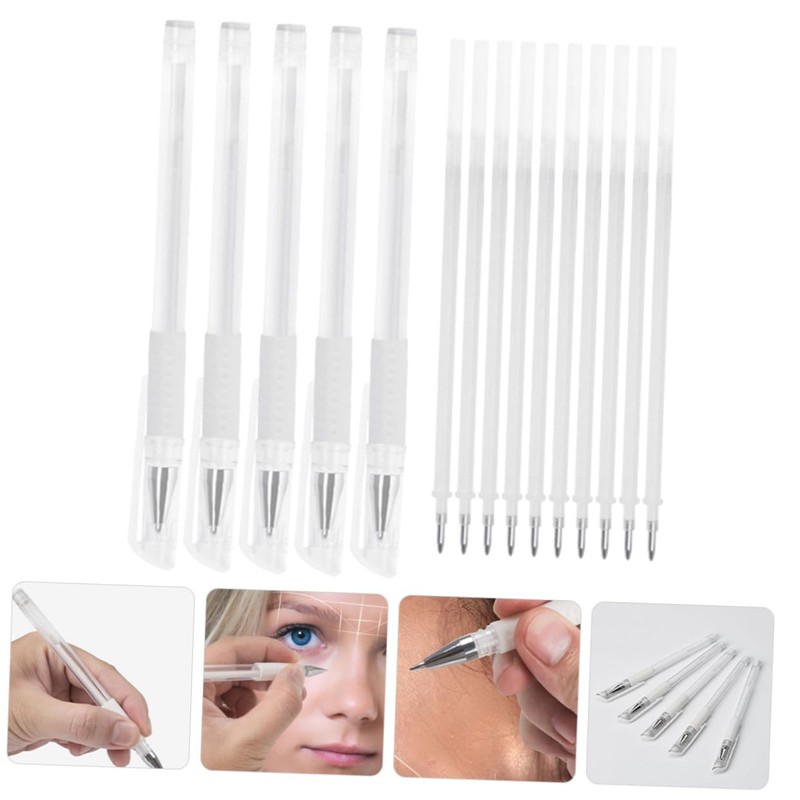 Baluue 2 Sets Multi-functional Tattoo Pens Set Professional Tattoo Kit