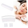 FOMIYES 12sets Reusable Nasal Cotton Core Essential Oil Tube Odorless