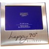 5" x 3" Happy 70th Birthday Photo Frame Occasion Gift
