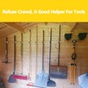 Verdenu 10 Pack Broom Holder Wall Mount, Mop and Broom