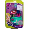 Polly Pocket 2-in-1 Playset, Travel Toy with 2 Micro Dolls