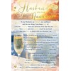 Husband 50th Golden Anniversary Champagne Design Sentiments Card Lovely Verse