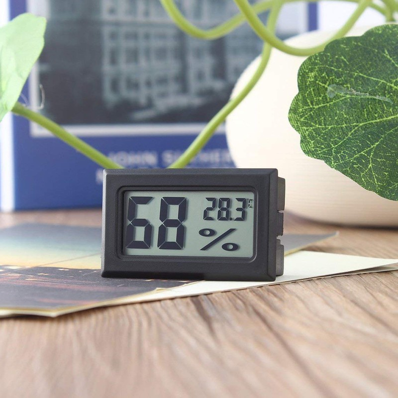 Hynnio 5 x Digital Mini Thermometer, Temperature Thermometer, Humidity Thermometer,