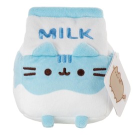 Pusheen Sips: Regular Milk Carton Plush Toy, 12 cm Height