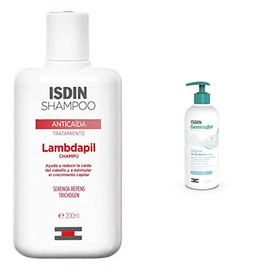 ISDIN Lambdapil, Champ Anticada, Ayuda a Reducir la Cada del Cabello y Estimula el Crecimiento Capilar, 200ml  Higiene Corporal Germ Original 500 ml  
