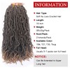Xtrend 7 Packs 18 Inch New Faux Locs Crochet Hair