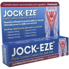 JOCKEZE Flare Control Cream (0.5oz) Just for Jock Itch