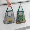 Hanging Net String Shopping Bags 3Pcs Reusable Produce Bags Vegetables