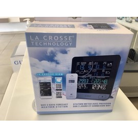 La Crosse Technology - LW3101 WiFi Weather Station with 3 Day Forecast - Silver