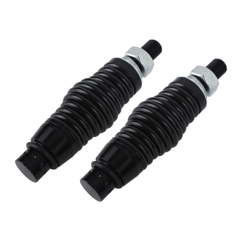 2Pcs RGB LED Whip Light Spring Base Protective Mounting Mount