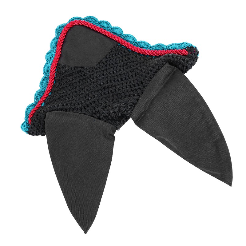 Horse Ear Net Bonnet Soft Comfortable Breathable Knitted Horse Fly