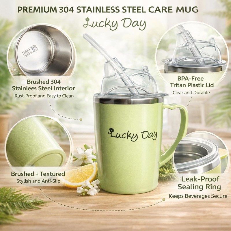 Beakers for Elderly, Sippy Cup for Adults Non Spill, Adult