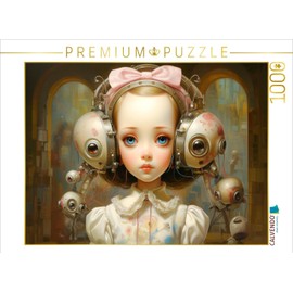 CALVENDO Puzzle Lovely Robot Doll | 1000 Pieces Size 25" x 19"