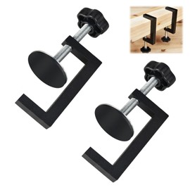 YONGDING Woodworking Clamp, C-Clamp, F-Type Clamp, Mini Clamp, Cabinet, Desk, Furniture Fixing, DIY Fixing Hardware, For Processing, Gluing, Assembly, Position-Prevention, Adjustable (Set of 2)