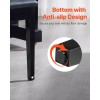 Duet Wooden Vanity Bookcase Stool Padded Piano Keyboard Bench with