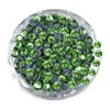 LPBeads 8000 Pieces SS10 Peridot Hotfix Rhinestones Flatback Round Crystal