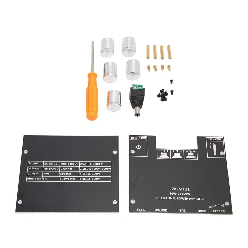 ZK MT21 BT Amplifier Board, High Performance Sound Stereo DC12