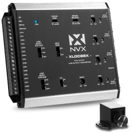 NVX XLOC88X 8 inputs / 8 outputs High Voltage Active Line Output Converter with Impedance Matching and Remote Level Control