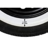 White Wall Portawall Sidewall Topper 14" X2" Wide Tire Insert